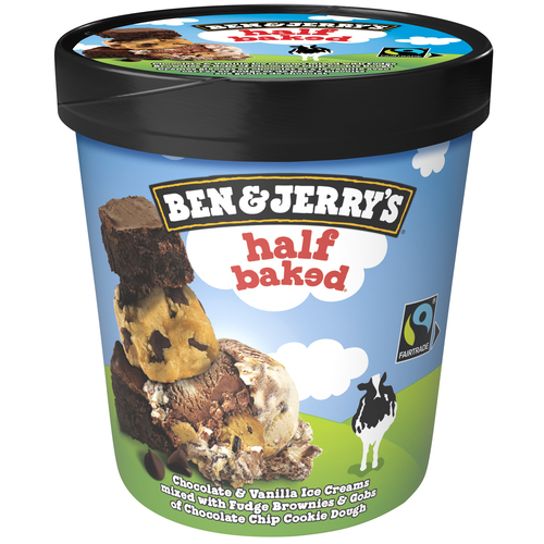 Buy Ben & Jerry's Ice Cream Half Baked Chocolate & Vanilla 473 ml | Sobeys  Inc.