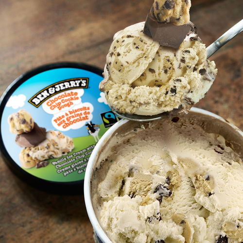 Buy Ben & Jerry's Ice Cream Chocolate Chip Cookie Dough 473 ml