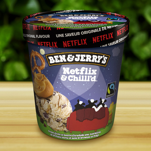 elfbar nachfüll pod läuft aus Ben & Jerry's Non-dairy Netflix & Chilled Peanut Butter Ice Cream, 16o –  Water Butlers main image 1