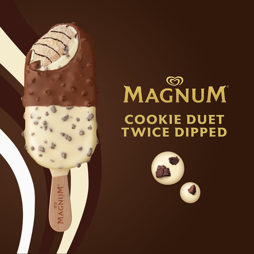 Buy Magnum Ice Cream Bar Cookie Duet For An Indulgent Frozen Treat