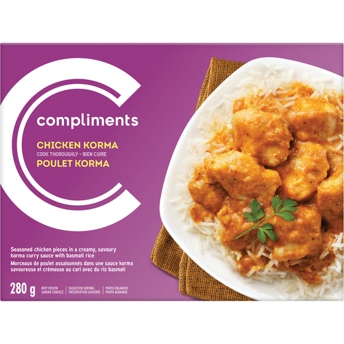 Compliments Chicken Korma Frozen Entrée