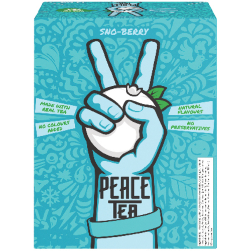 Peace Tea Iced Tea Drink Sno-Berry
