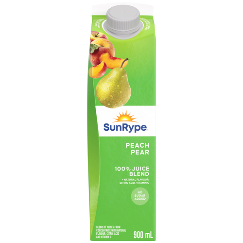Buy SunRype Juice Peach Pear 900 ml FreshCo