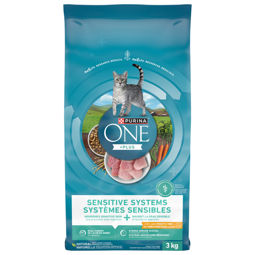 ONE +Plus Sensitive Systems Turkey, Dry Cat Food