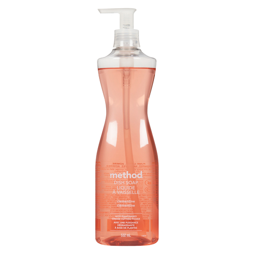 Method Dish Detergent Pump Clementine