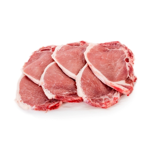 Pork Loin Center & Rib Chops Thin Cut 