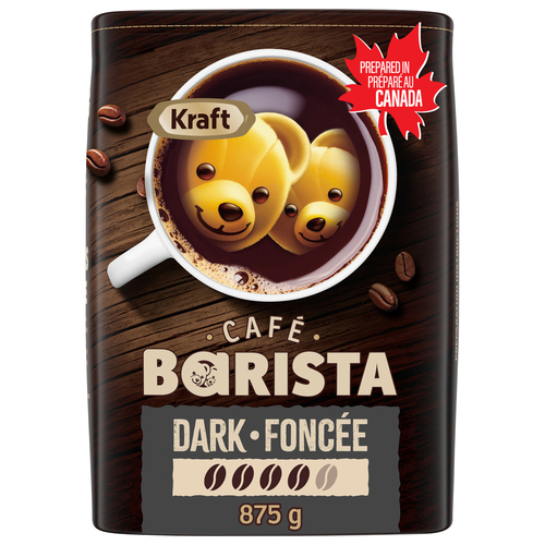 Kraft Cafe Barista Ground Coffee Dark Roast