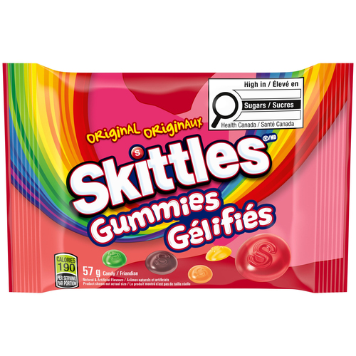 Skittles Original Gummy Candy Full Size Bag