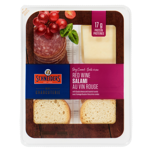 Schneiders Snack Kit Dry Cured Salami Red Wine