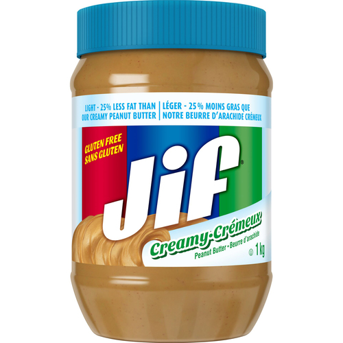 Jif Gluten-Free Peanut Butter Light Creamy