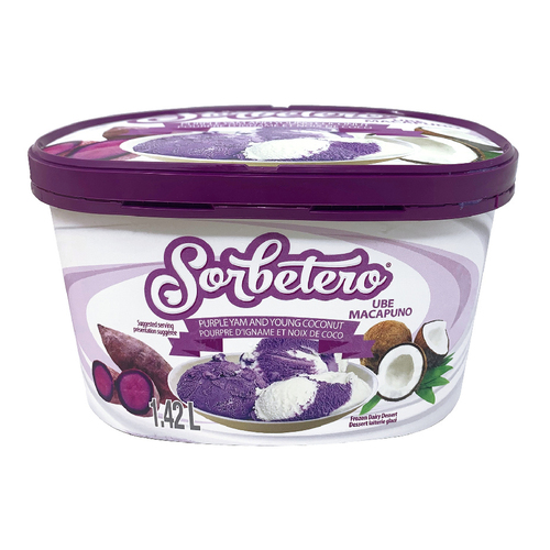 Sorbetero Ice Cream Ube Macapuno