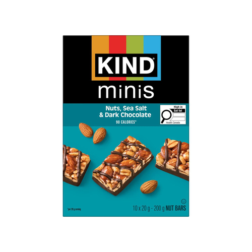 KIND Thins, Nuts Sea Salt & Dark Chocolate Snack Bars