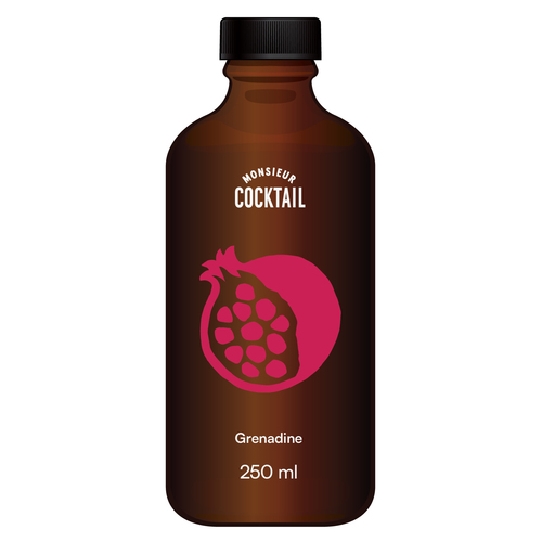 elfbar nachfüll pod läuft aus Sirop de Grenadine 250ml – Monsieur Cocktail – La Guilde Culinaire