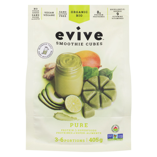Evive Gluten-Free Frozen Smoothie Cubes Pure