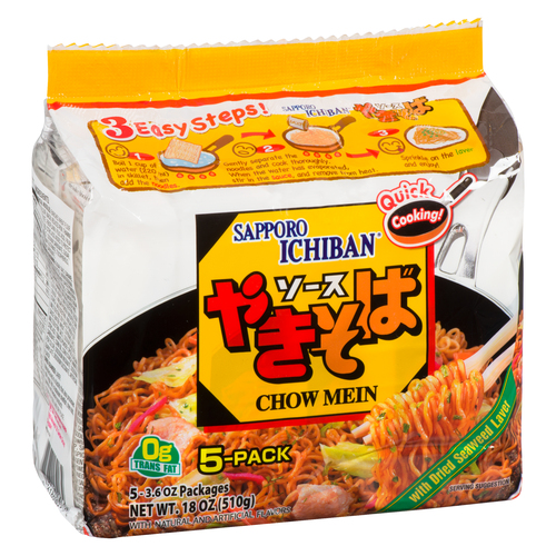 CHOWページ　rph c Buy Sapporo Ichiban Chow Mein Instant Noodles 510 g | Safeway Canada