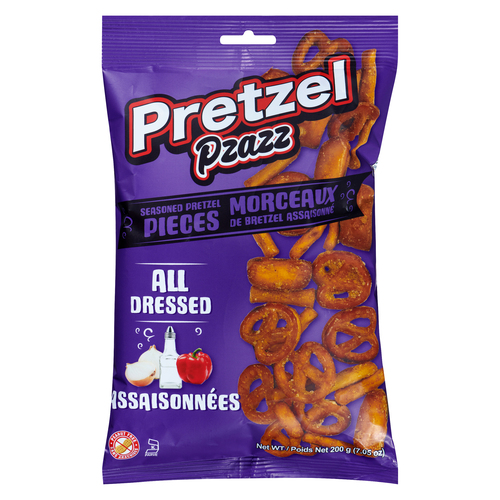 Exclusive Brands Pretzel Pzazz All Dressed