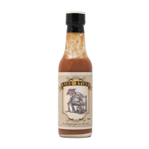Ghostrider Smokehouse Hot Sauce Ring Sting