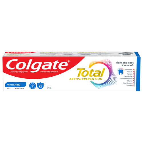 Colgate Total Whitening Toothpaste 120 ml