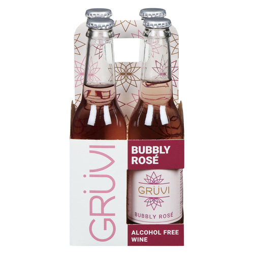 Gruvi Bubbly Rose Non-Alcoholic Beverage
