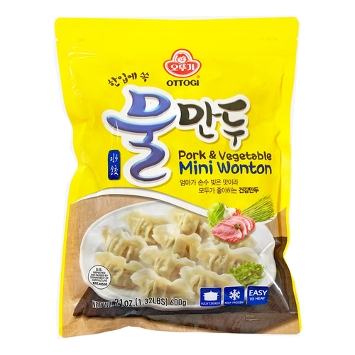 Ottogi Frozen Mini Wonton Pork & Vegetable