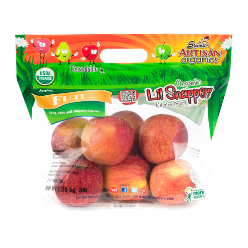 Lil Snappers Organic Fuji Apples