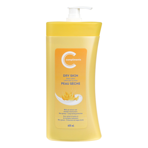 Buy Compliments Body Lotion Dry Skin 600 ml | Safeway Canada