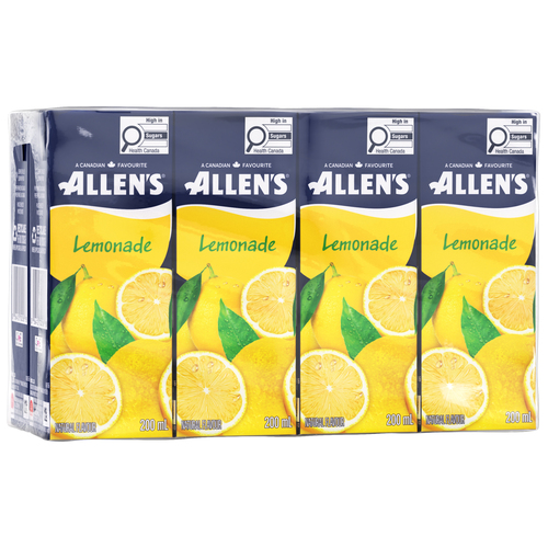 Allen's Lemonade Juice Boxes