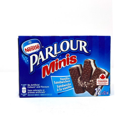 Parlour Minis Frozen Dessert Sandwich Vanilla