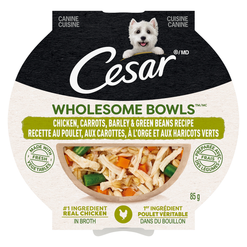 Cesar Wholesome Bowls Adult Wet Dog Food