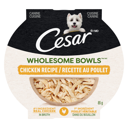 Cesar Wholesome Bowls Adult Wet Dog Food