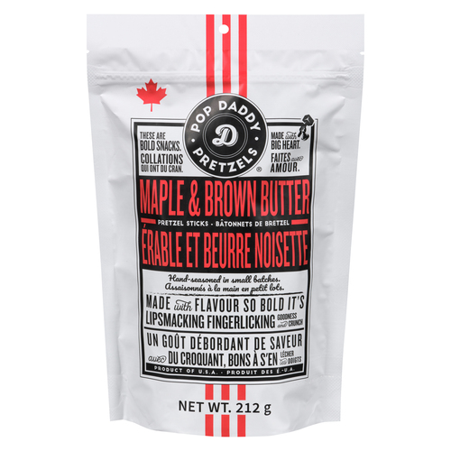 Pop Daddy Pretzel Maple & Brown Butter