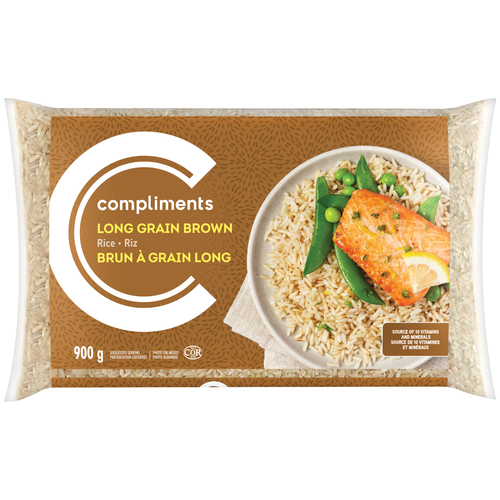 Compliments Organic Brown Rice Long Grain