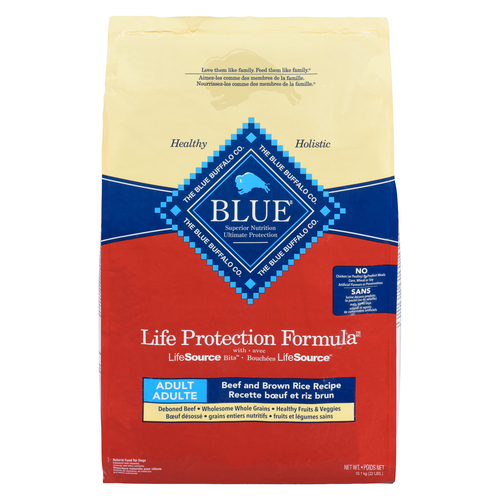 Blue Buffalo Life Protection Formula Natural Adult Large Breed Dry Dog Food Beef and Brown Rice