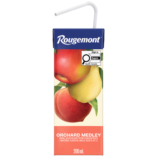 Buy Rougemont Juice Orchard Medley Mixed Fruit Boxes 8 x 200 ml | IGA