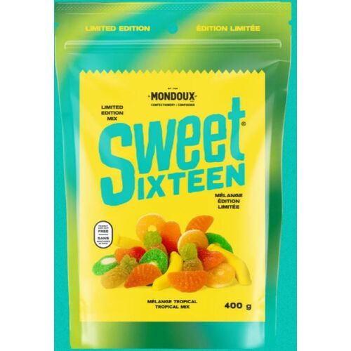 Buy Mondoux Sweet Sixteen Candies Tropical Mix 400 g | Foodland