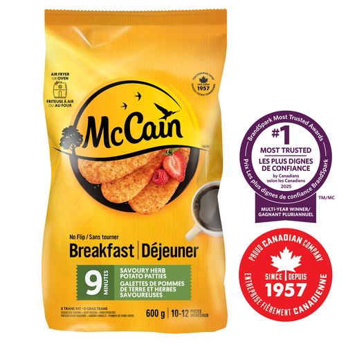 McCain Potato Patties Savoury Herb
