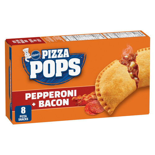 Buy Pillsbury Pizza Pops Frozen Pizza Snacks Pepperoni And Bacon