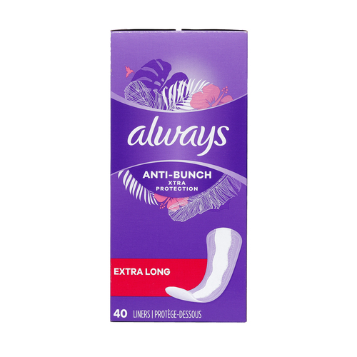 Always Anti-Bunch Xtra Protection Liner Extra Long