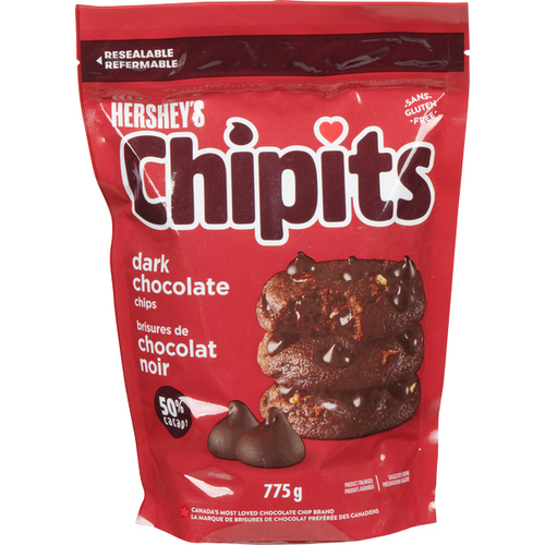 Buy Hershey's Gluten-Free Chipits Dark Chocolate Chips 775 g