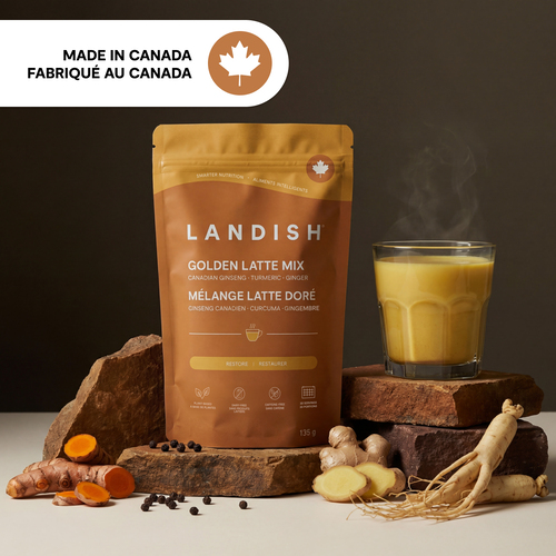 Buy Landish Golden Latte Mix Ginseng Turmeric Ginger 200 g