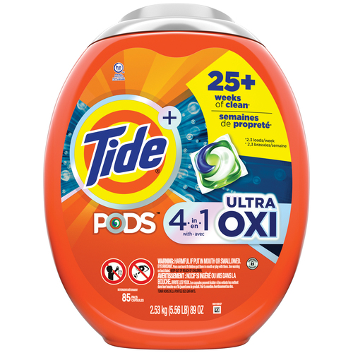 Tide Laundry Detergent Pods With Ultra Oxi