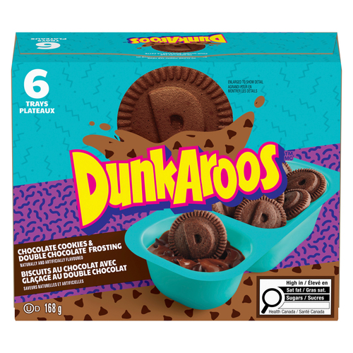 DunkAroos Chocolate Cookies Chocolate Frosting
