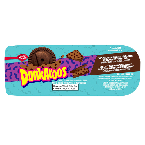 DunkAroos Chocolate Cookies Chocolate Frosting