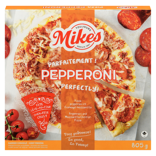 Mikes Frozen Pepperoni Pizza 805 g