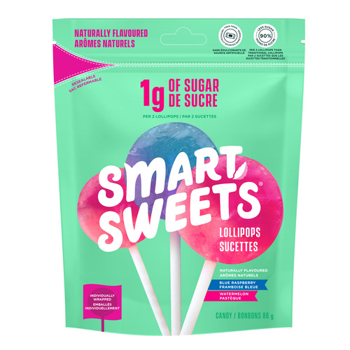 SmartSweets Candy Lollipops