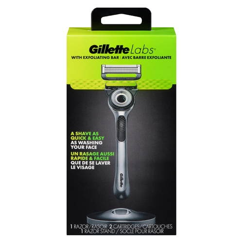 Buy Gillette Labs Exfoliating Razor With 2 Blades 1 Stand | Sobeys Inc.