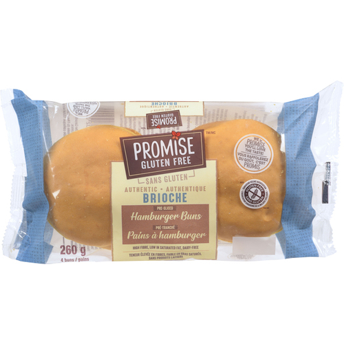 Promise Gluten Free Brioche Hamburger Buns