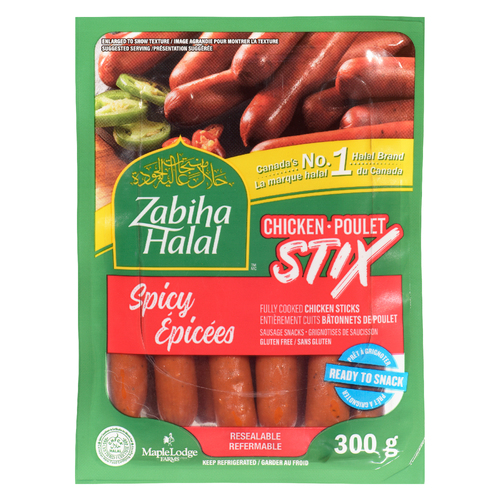 Zabiha Halal Chicken Sticks Original