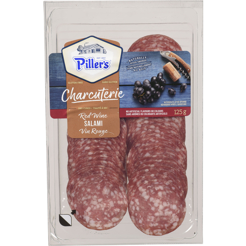Piller's Charcuterie Salami Red Wine