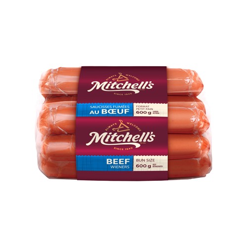 Mitchell's Wieners Beef Bun Size